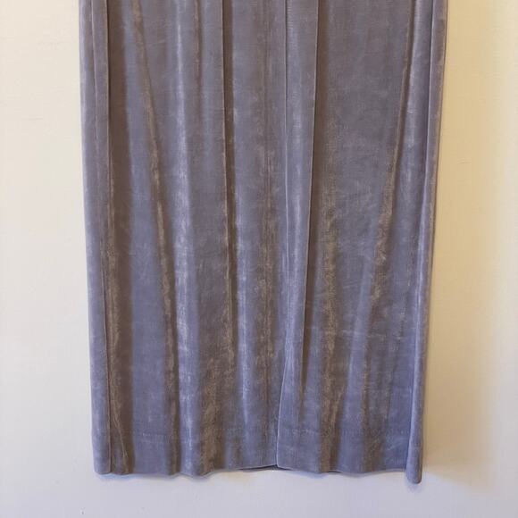 Y2K Vintage Caron Components USA metallic 2 piece set skirt tank top silver - Picture 16 of 16